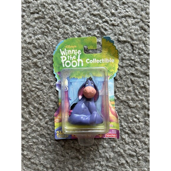 2000 Eeyore 94767 PVC Action Figure Winnie The Pooh Fisher - Picture 1 of 4